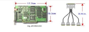 HdwP4422550iIso 4 Port RS422 Photo Isolator PCI Card
