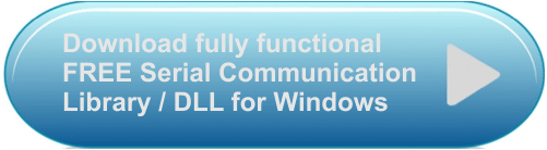 Download our fully functional FREE COMM-DRV/Lib Windows Serial Communication Library here.